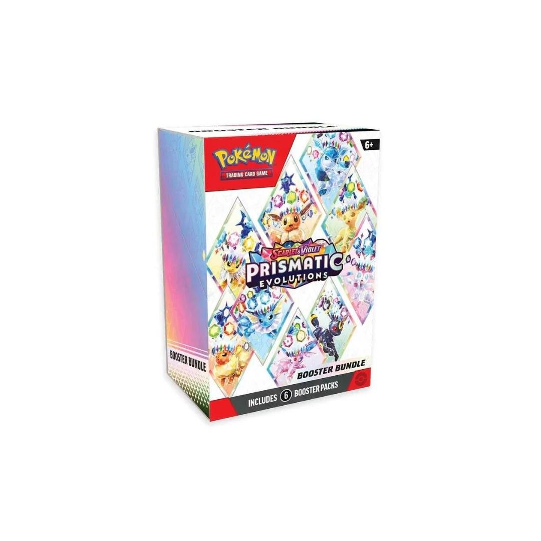 Prismatic Evolution Booster Bundle (Category: Card Boxes & Cases) located in Singapore. Submitted by sellingcardboard2u (Listing ID 1390026201, Image 1). Description: 30 avail.