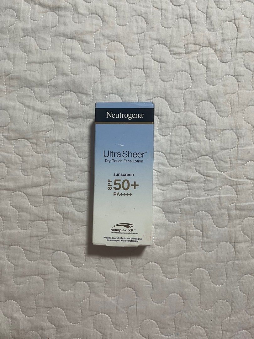 RUSH! Original Neutrogena Sun Screen (Category: Face Care) located in Legazpi City. Submitted by leiivyni (Listing ID 1389932841, Image 1). Description: RUSH! Neutrogena Sun Screen 400 Price is negotiable if sure buyer.