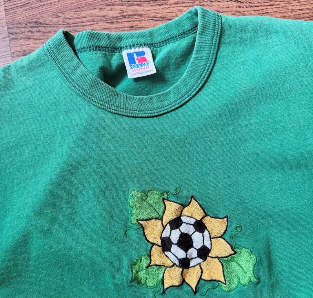 Russell Athletic Baby Tee (Category: Shirts) located in Binan City. Submitted by luckythriffs (Listing ID 1389858130, Image 2). Description: Russell Athletic Baby Tee Condition: 10/10 Issues: none ~Dimes~ Fits XS - Womens Length: 24.5” Width: 18” .
