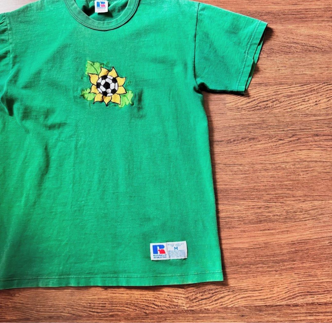Russell Athletic Baby Tee (Category: Shirts) located in Binan City. Submitted by luckythriffs (Listing ID 1389858130, Image 3). Description: Russell Athletic Baby Tee Condition: 10/10 Issues: none ~Dimes~ Fits XS - Womens Length: 24.5” Width: 18” .