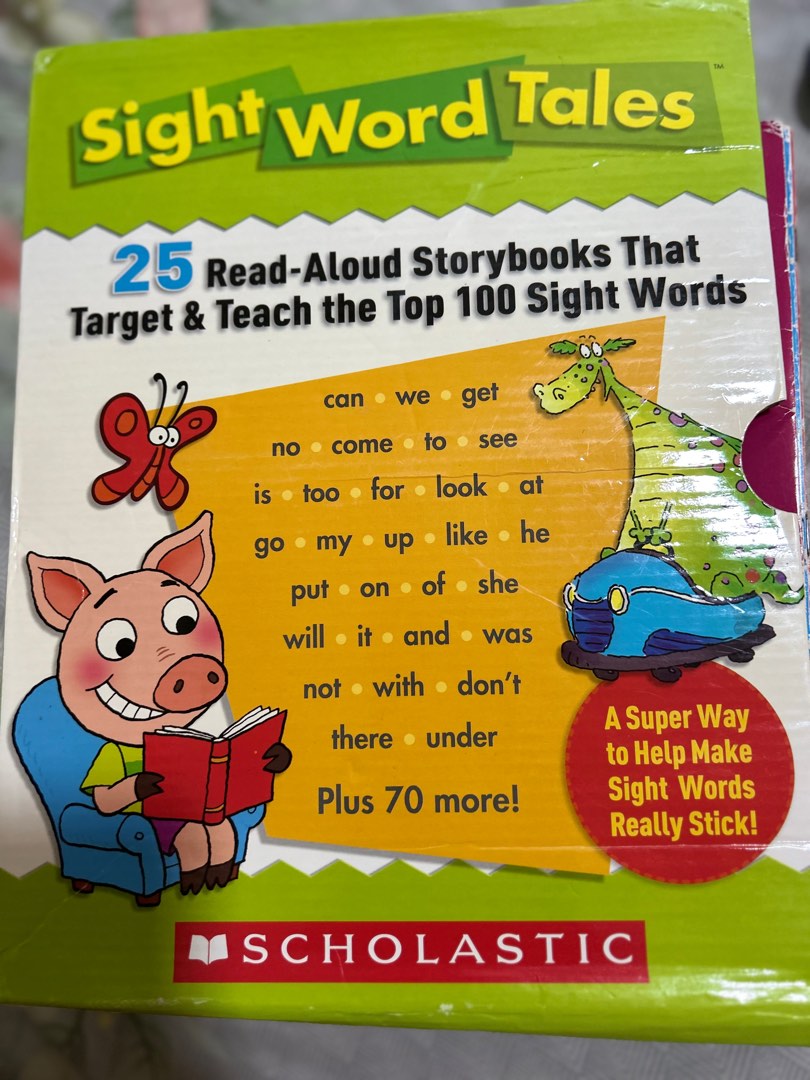 Scholastic Sight Word Tales - 25 Read-Stortybooks, Hobbies & Toys ...