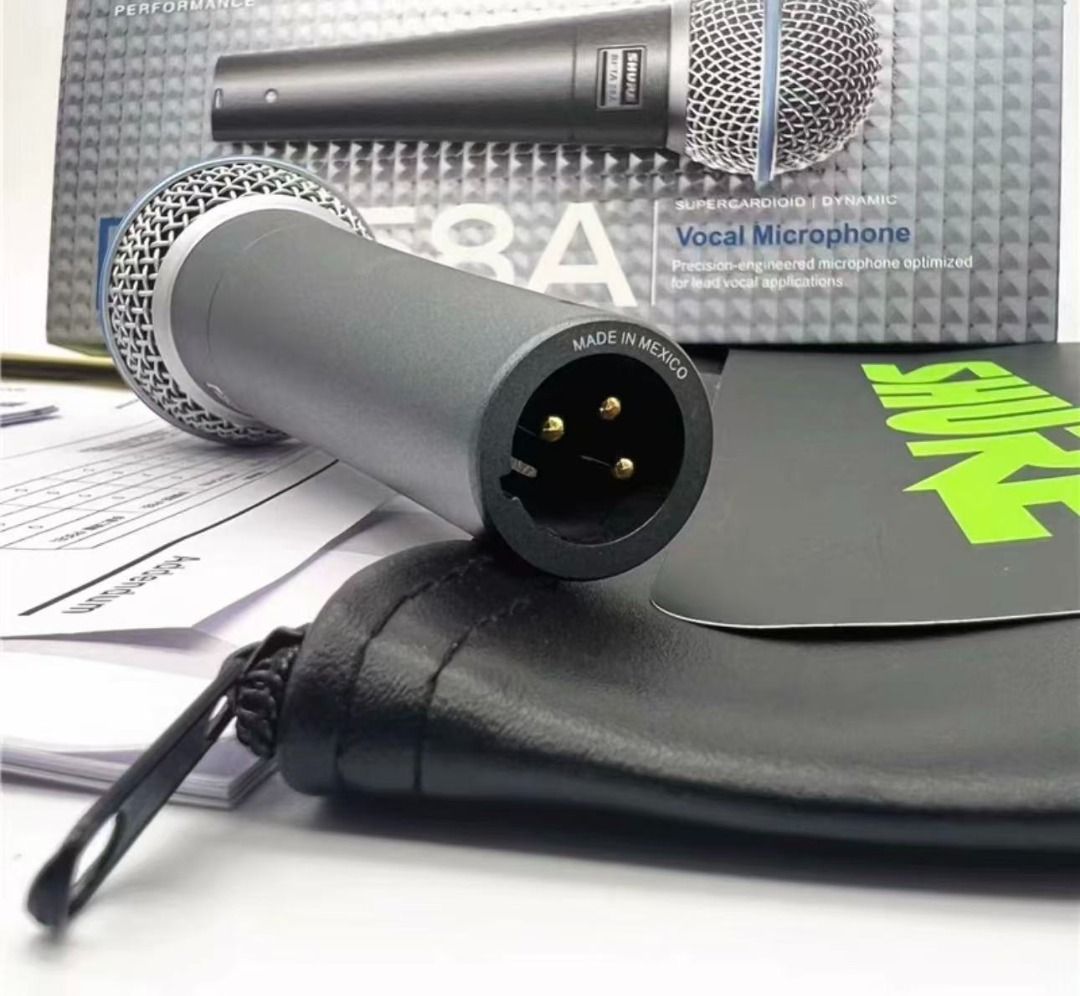 SHURE BETA 58A Professional Vocal Microphone63612120407554113