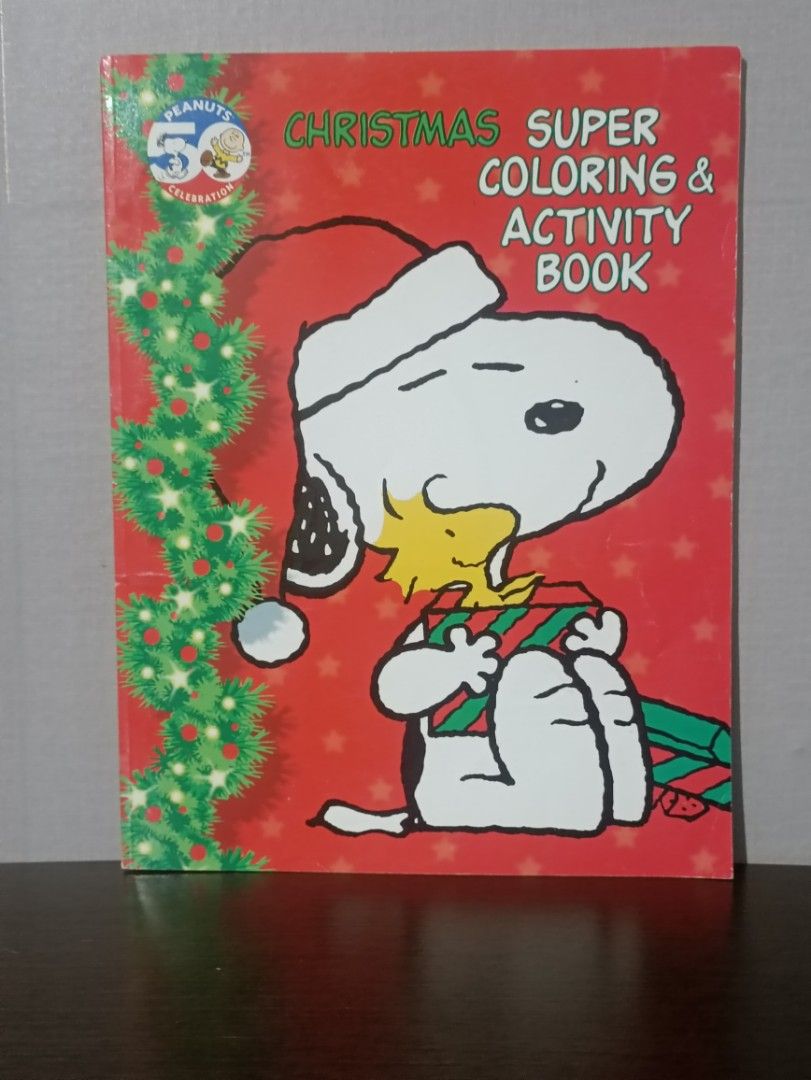Snoopy Super Coloring and Activity Book (Category: Children's Books) located in Manila. Submitted by krishna_ayanami (Listing ID 1390006820, Image 1). Description: Feel free to ask questions about the item.