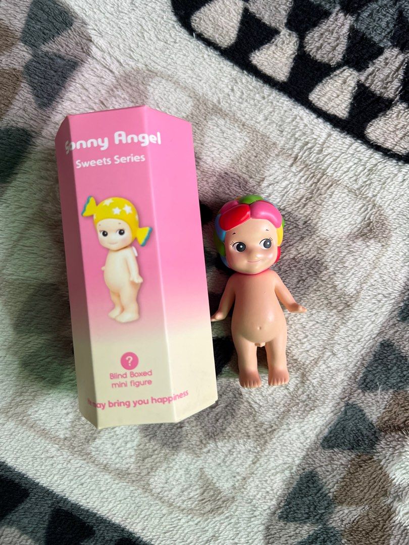 Sonny Angel Jelly Beans (Sweets Series) (Category: Designer & Blind Box Toys) located in Marikina City. Submitted by kizoken (Listing ID 1389923073, Image 3). Description: WTS LFB Sonny Angel Sweets Series (Jelly Beans) with box! Condition: Good (8/10) x sensi RFS: Decluttering & Need funds MOP: GCash or Bank Transfer MOD: SDD within Metro Manila Loc: Marikina Feel free to message! :) .
