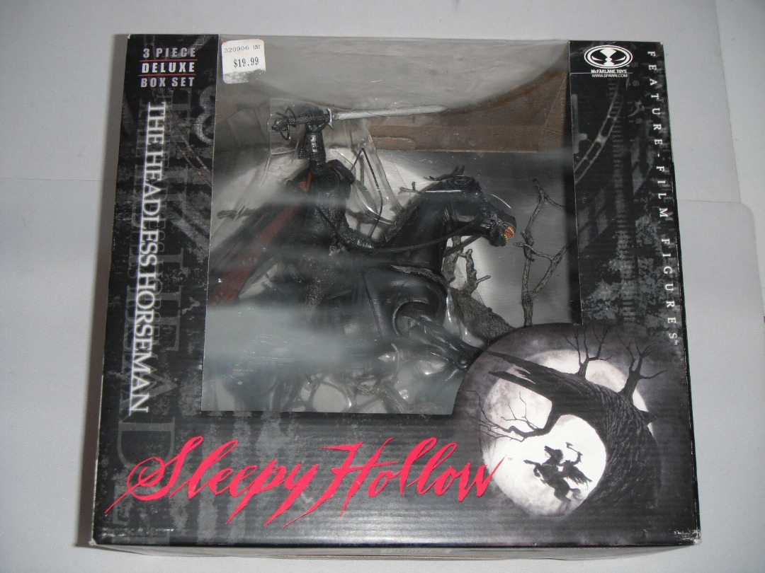 Spawn Sleepy Hollow Headless Horseman Deluxe Box Set, Hobbies & Toys ...