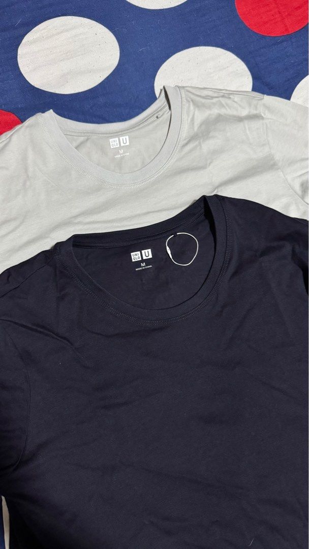 Uniqlo Supima shirts womens size (Category: Shirts) located in Valenzuela. Submitted by lokithepug (Listing ID 1390000577, Image 2). Description: Get both for 800 Orig price is 590 per item NO MORE DISCOUNT! Free SF via JNT Rfs: too small for me, will buy large.