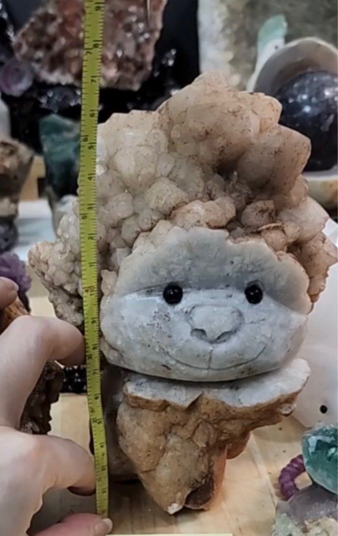 由 1yuiii._ (刊登 ID 1383538879，圖片 3) 提交，位於 高雄市 (Kaohsiung) 的 小猴子雕刻水晶/動物晶簇 (類別：其他居家裝飾)，說明：商品售出後概不退換～。