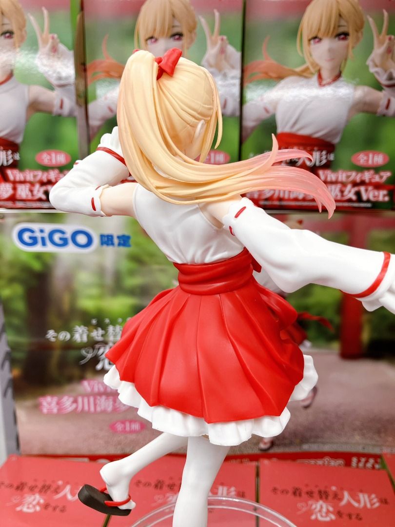 全新GiGO限定戀上換裝娃娃喜多川海夢巫女ver. Vivit figure 日本景品