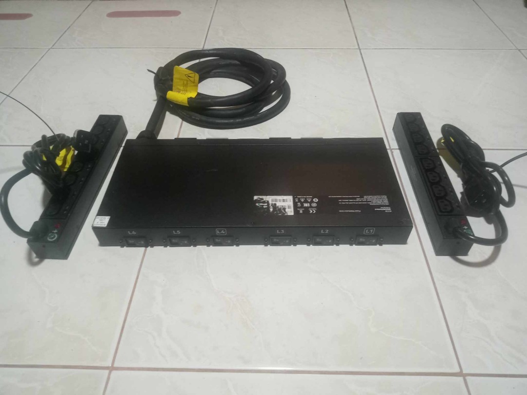 AC Power Distribution Unit (PDU) 22kVA 230VAC 3-Phase (5-Wires) + 6pc ...