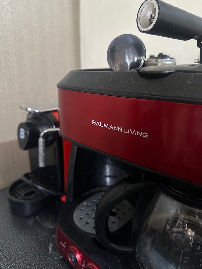 Baumann Living Coffee Machine (Category: Coffee Machines & Makers) located in Taguig. Submitted by melissacollection.ph (Listing ID 1384783058, Image 3). Description: used not more than 5x. RFS: upgraded.