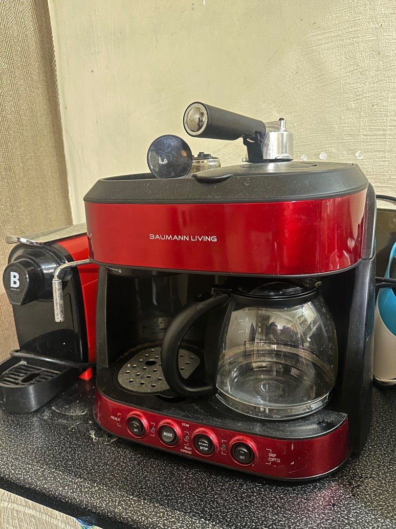 Baumann Living Coffee Machine (Category: Coffee Machines & Makers) located in Taguig. Submitted by melissacollection.ph (Listing ID 1384783058, Image 1). Description: used not more than 5x. RFS: upgraded.