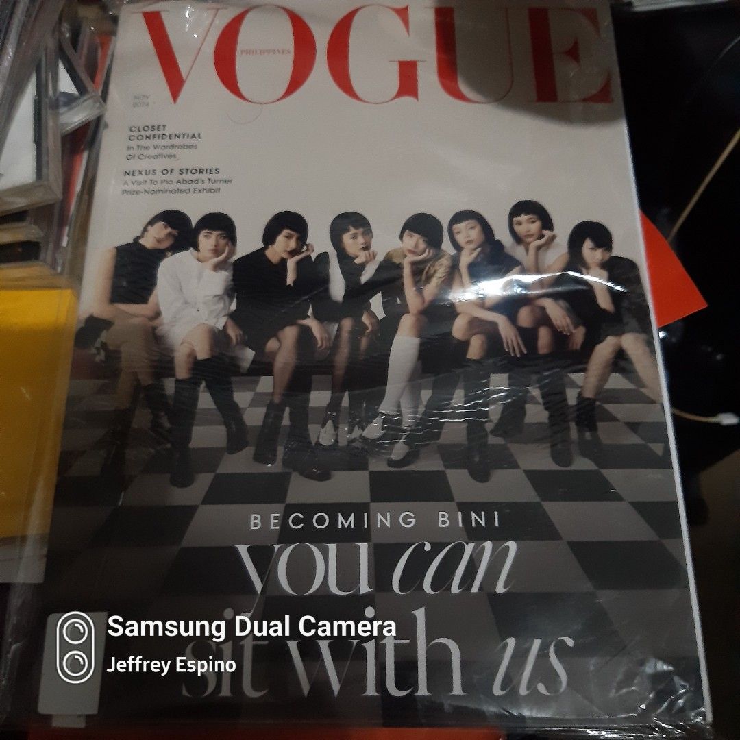Bini Vogue Magazine (Category: Magazines) located in Quezon City. Submitted by jeffreyespino (Listing ID 1384676279, Image 1). Description: We accept cash, GCash / Maya 09152688298, 09989968742, BPI, BDO, LBC, Cebuana Lhuiler, MLhuiler and Palawan Express payments. For faster transaction sms us thru 09989968742 Deliver / pick up thru Grab, Lalamove, Borzo, Toktok etc. Shipping via JRS Express or LBC (delivery or shipping fee to be shouldered by t