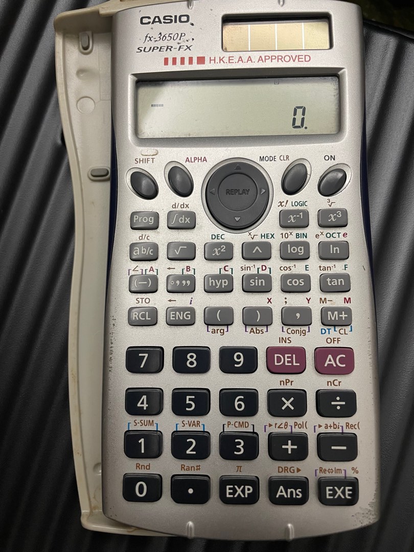 Casio fx-3650P super fx DSE數學5** 計數機 Calculator, 手提電話, 其他裝置 - Carousell