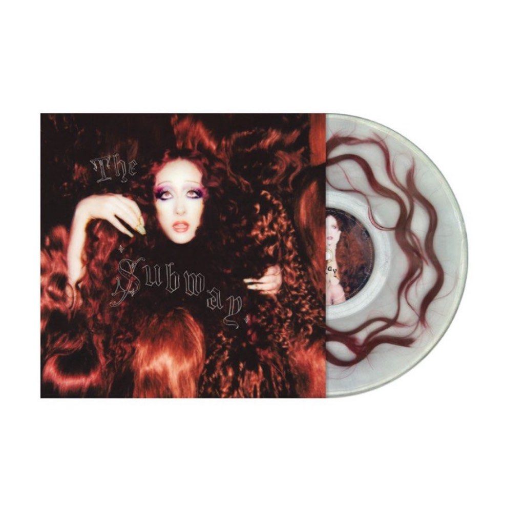 赤毛入りクリア限定盤/Chappell Roan/The Subway Chappell Roan — The Subway Red Hair-Filled Vinyl LP Record
