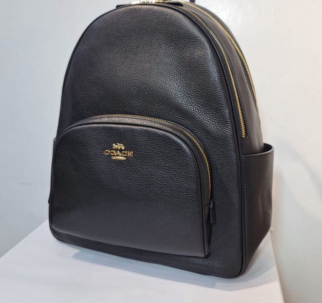 Coach court large backpack (Category: Luxury Bags & Wallets) located in Calamba. Submitted by biyanggg (Listing ID 1384787971, Image 3). Description: Plus sf Lalamove ready.