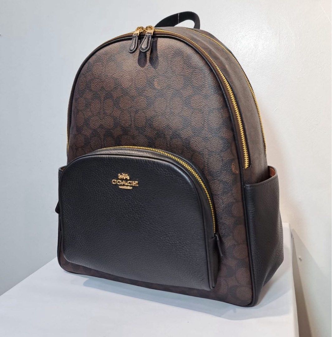 Coach court large backpack (Category: Luxury Bags & Wallets) located in Calamba. Submitted by biyanggg (Listing ID 1384787971, Image 1). Description: Plus sf Lalamove ready.