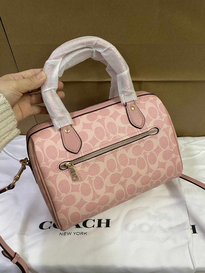 Coach Rowan in Pink (Category: Luxury Bags & Wallets) located in Manila. Submitted by coachphilippines__ (Listing ID 1384776345, Image 2). Description: Coach Rowan in Pink Complete Inclusion Free Shipping PHP 8,000.