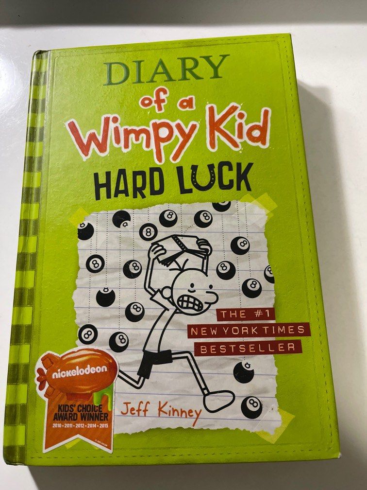 Diary of a Wimpy Kid: Hard Luck (Category: Children's Books) located in Manila. Submitted by lestuff07 (Listing ID 1384799677, Image 1). Description: Hardbound, well taken care off even though there are minor defects .