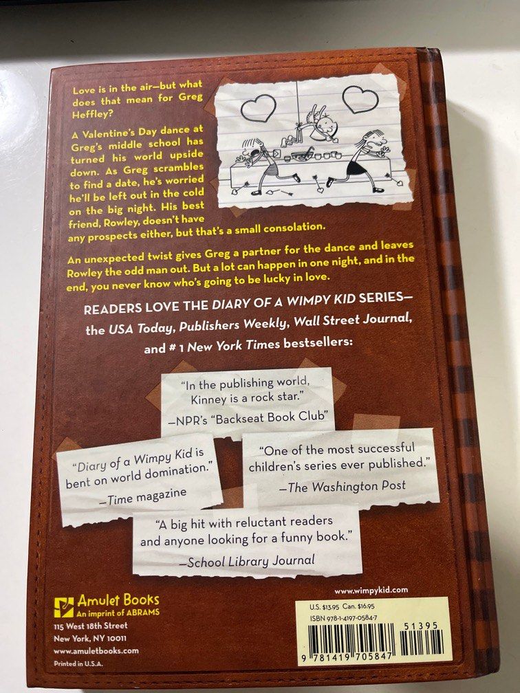 Diary of a Wimpy Kid: The Third Wheel (Category: Children's Books) located in Manila. Submitted by lestuff07 (Listing ID 1384799176, Image 2). Description: Hard bound, well taken care off.