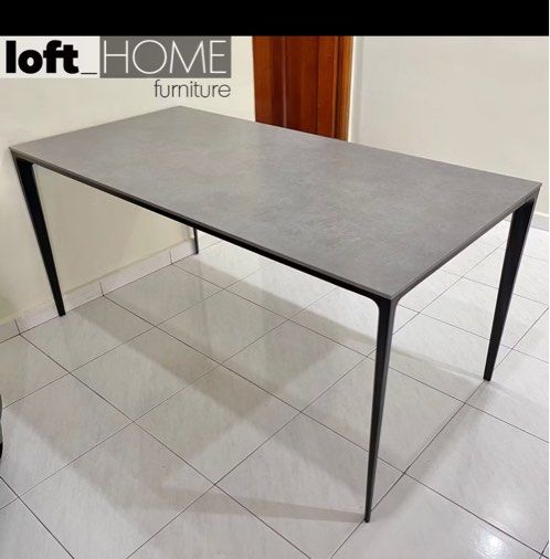 Dining Table (Category: Tables & Sets) located in Singapore. Submitted by dhanfett (Listing ID 1384684820, Image 1). Description: Buyer to arrange own transport + manpower 180cm x 90cm x 75cm.