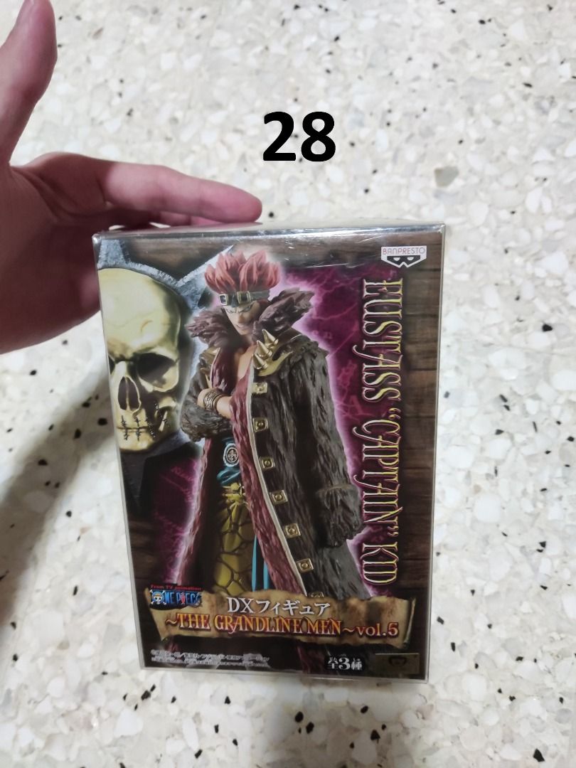 Figurine One Piece - Eustass Kid DXF The Grandline Men Vol.19 - Banpresto - Neuve