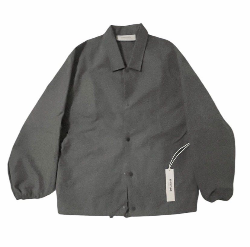 Essentials Coach Jacket (Category: Coats, Jackets and Outerwear) located in Quezon City. Submitted by porma_thrift.nova (Listing ID 1384825958, Image 2). Description: 1977 Essentials Coach Jacket Size: XS on tag (22.5 Width / 26 Length) .