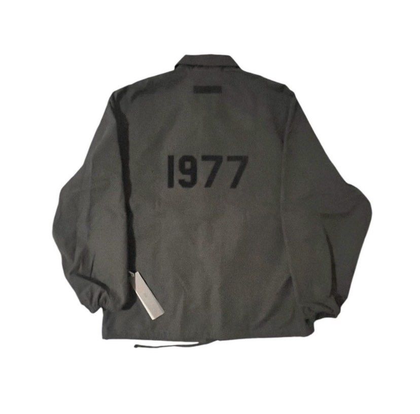 Essentials Coach Jacket (Category: Coats, Jackets and Outerwear) located in Quezon City. Submitted by porma_thrift.nova (Listing ID 1384825958, Image 1). Description: 1977 Essentials Coach Jacket Size: XS on tag (22.5 Width / 26 Length) .