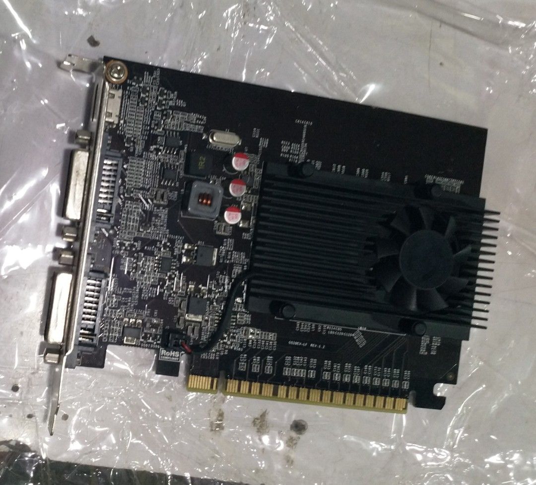 EVGA NVIDIA GT520 2GB Video Card GPU (Category: Computer Parts) located in Cainta. Submitted by whiteelephantph (Listing ID 1384753276, Image 1). Description: good. kakabaklas lang rfs: nag upgrade na.