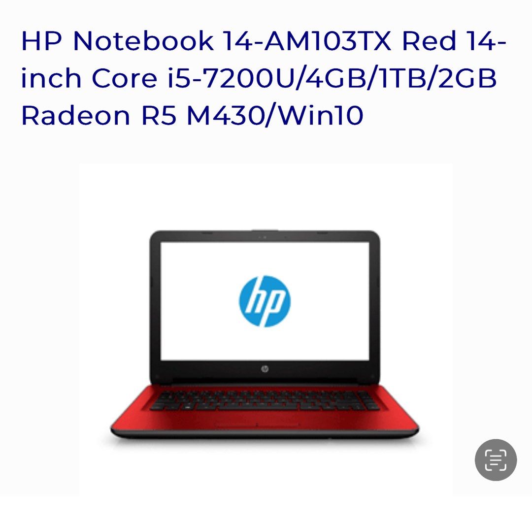 HP Laptop 14 inch (Category: Laptops & Notebooks) located in Manila. Submitted by restelleser78388 (Listing ID 1384813541, Image 2). Description: Search specs on the internet. Meet up to test for yourself. Message for schedule and location With charger and HP bag No issues.