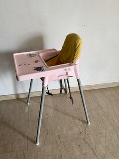 Pink Ikea High Chair For Sale Ikea Antilop Cushion” For Sale