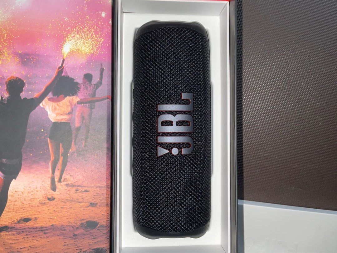 JBL FLIP 6 (Category: Soundbars, Speakers & Amplifiers) located in Manila. Submitted by 2025.gadgetspot (Listing ID 1384795930, Image 2). Description: authentic from US, brandnew & never been used. (unsealed) - unregistered. - no issues at all & never been used - 2 stocks - guaranteed na its new. - slightly negotiable. - PRICE DOWN can do meetups / shipping 📍qc pm if interested..