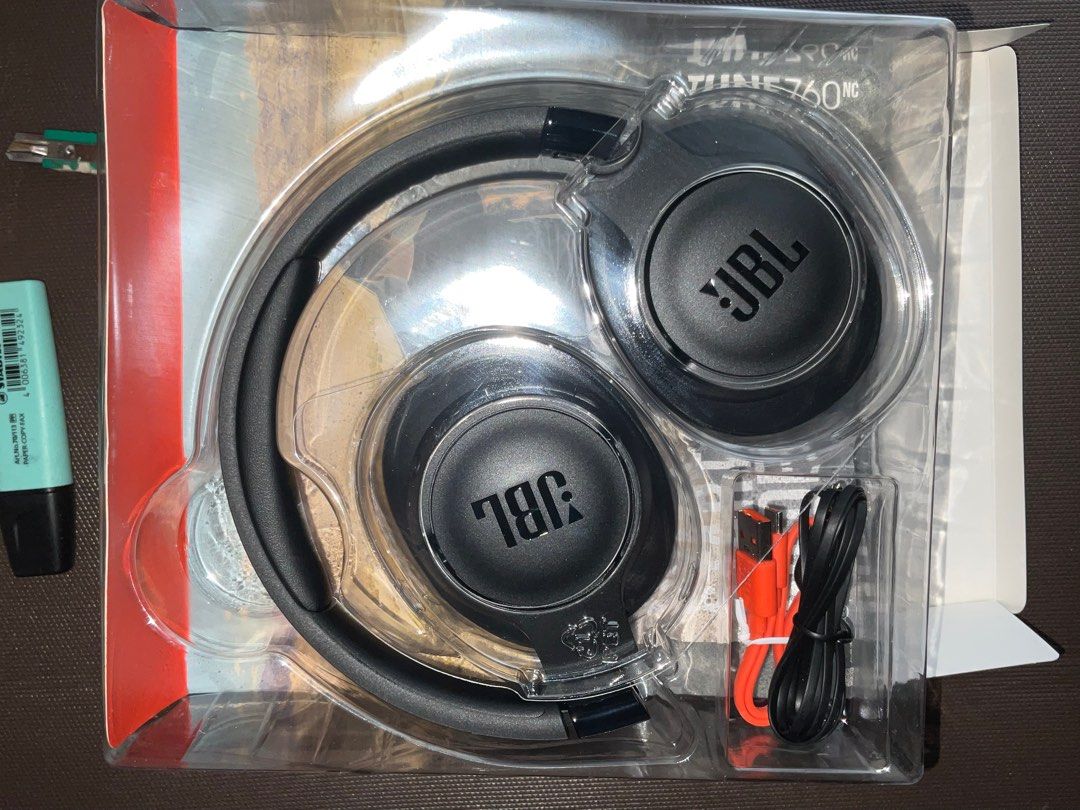 JBL Tune 760NC (unsealed) (Category: Headphones & Headsets) located in Manila. Submitted by 2025.gadgetspot (Listing ID 1384691423, Image 2). Description: selling for 4,800 - price still negotiable, unsealed brandnew & authentic from US. - unregistered. - no issues at all & never been used can do meetups / shipping 📍qc pm if interested..