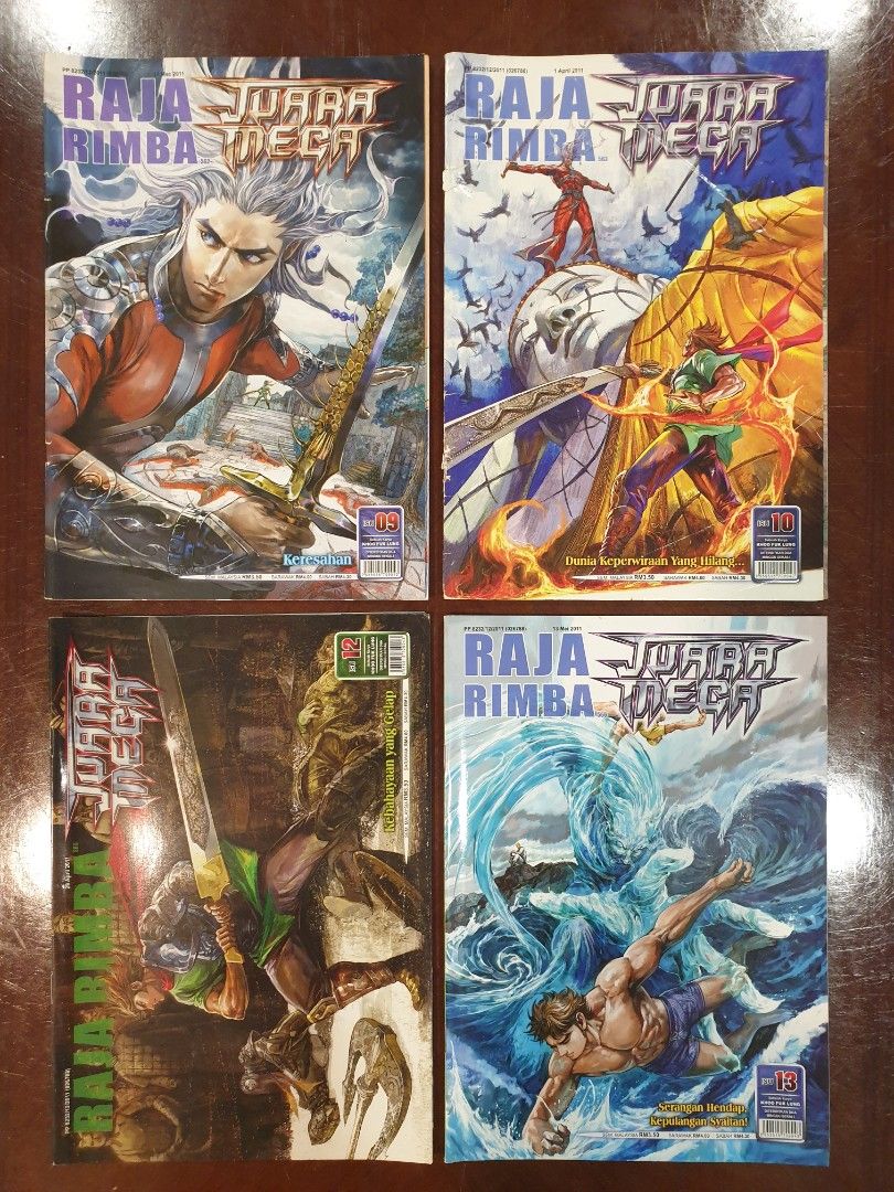 Raja Riman Komik Raja Rimba JUARA MEGA, Hobbies & Toys, Books & Magazines, Comics ...