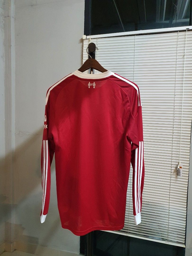 Liverpool FC Home 2025/2026 Long Sleeve LS Adidas LFC Official ...