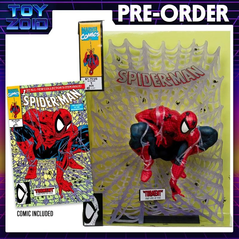 Mcfarlane Spider-Man #1 1:6 Scale Posed Figure with Scene and Comic (Category: Figurines & Statues) located in Manila. Submitted by toyzoid (Listing ID 1384741507, Image 1). Description: PRE-ORDER. Limited supply. Online bank transfer only. Price and availability may change without notice. ETA Q3 2025. 500 DP. TERMS & CONDITIONS 1. READ item description first before buying/ordering anything. Please don’t hesitate to ask if you have any questions.