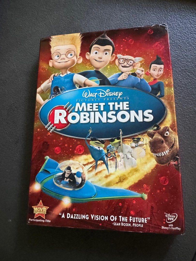 Meet the Robinsons Original DVD (Category: CDs & DVDs) located in Quezon City. Submitted by happyreader (Listing ID 1384682118, Image 1). Description: Preloved, good condition Original DVD.