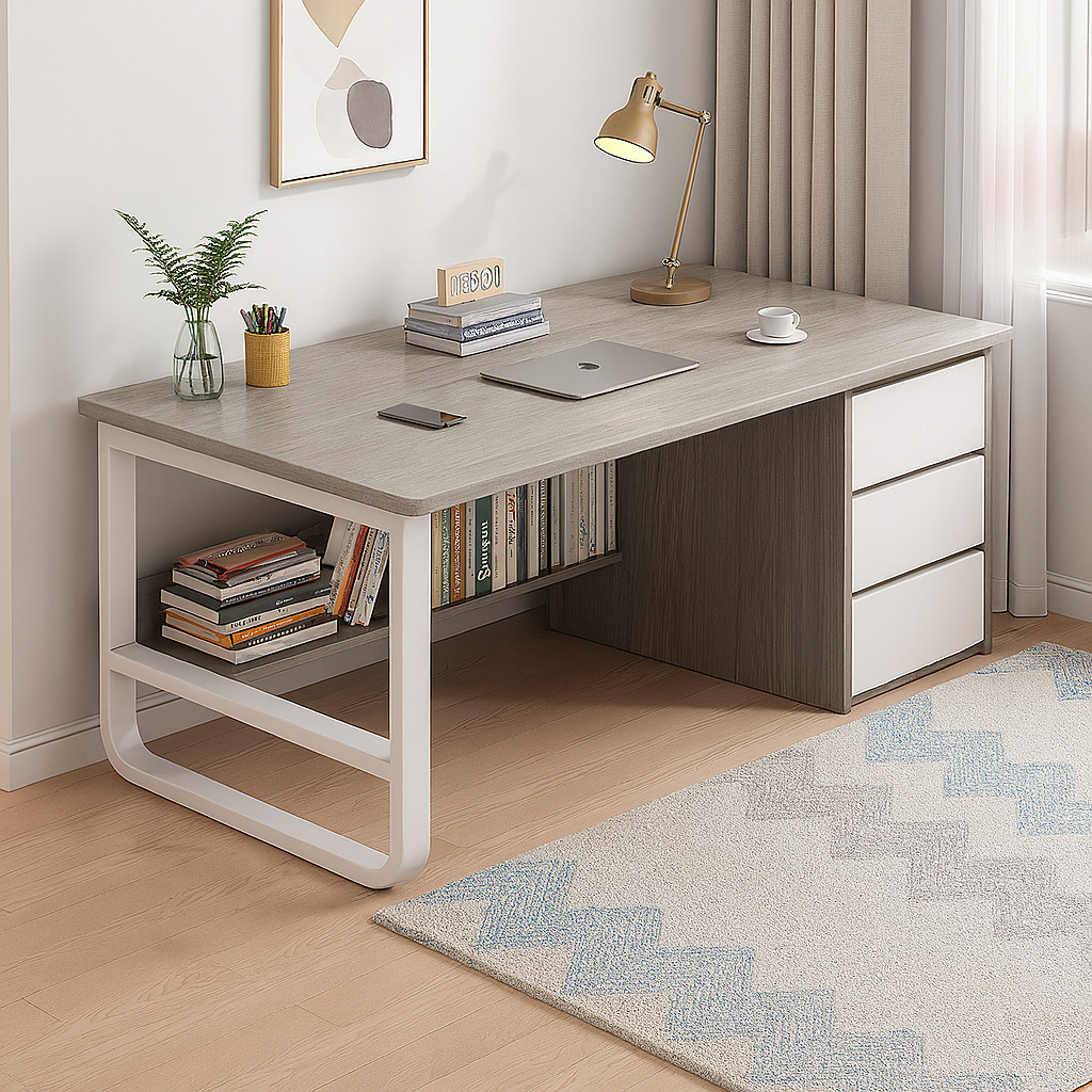 Modern Study Table | Bedroom Computer Desk | Office Writing Table ...