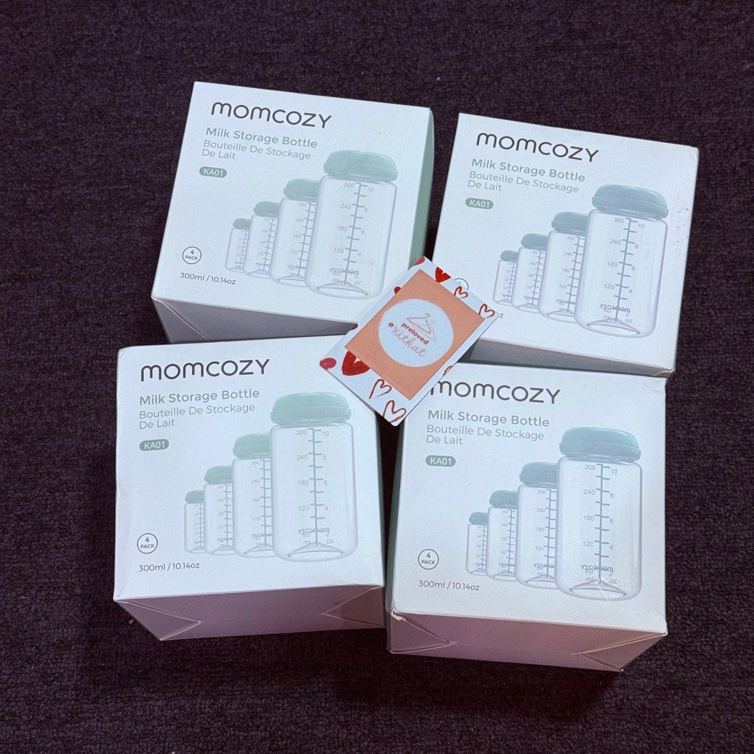 Momcozy Cooler Cream (Category: Breastfeeding & Bottle Feeding) located in Guiguinto. Submitted by kitto.katto (Listing ID 1371987728, Image 2). Description: New green bottles included.
