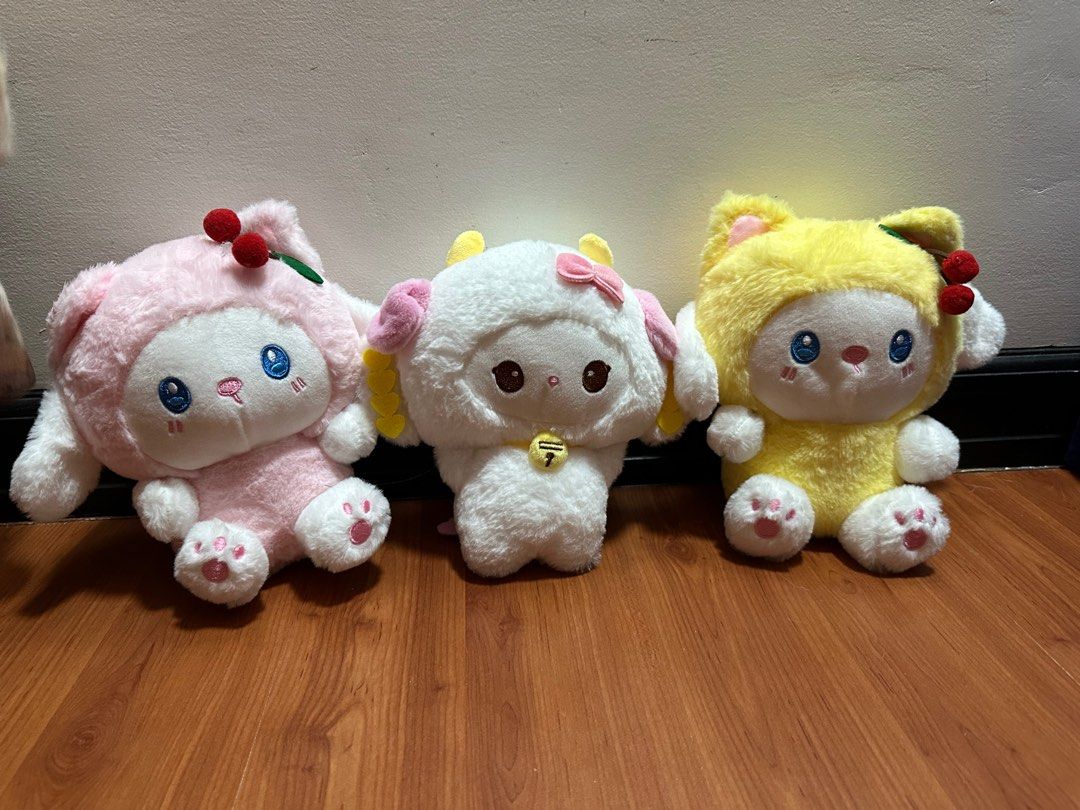 New! 3pcs sheep stuffed toys (Category: Plushies & Soft Toys) located in Makati City. Submitted by shopshophooray.ph (Listing ID 1384667147, Image 1). Description: ❤️Great Christmas gift❤️ ⭐️⭐️Great to give a sgift ⭐️⭐️Premium quality stuff toy. Not the cheap looking ones. Really nice!⭐️⭐️ --- Sheep stuff toys - 3 pcs for P299 - brand new - excellent condition - no rips, stains tears or wears - excellent quality material - not the cheap looking o