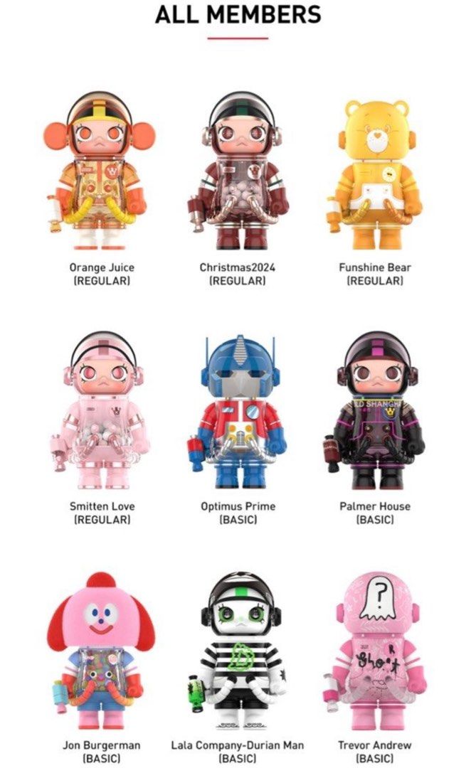NEW IN Mega Space Molly Series 4 100% Set, Hobbies &amp; Toys, Toys &amp; Games ...