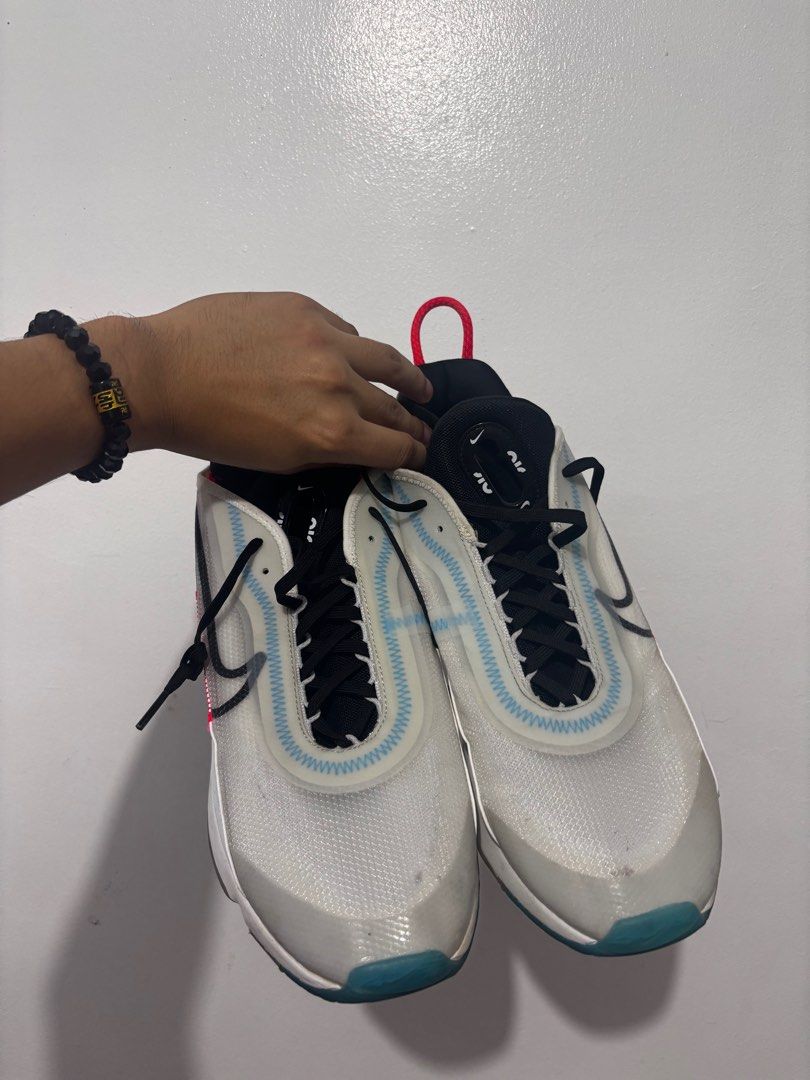 Nike Shoes (2,000 take all) 3pcs (Category: Sneakers) located in Quezon City. Submitted by atelier84 (Listing ID 1384794187, Image 3). Description: Nike Airmax 2090 Pure Platinum Nike Mariah Flyknit Nike Wolf US 12 Fixed price Loc: Manila City From USA RFS: need fundsss.