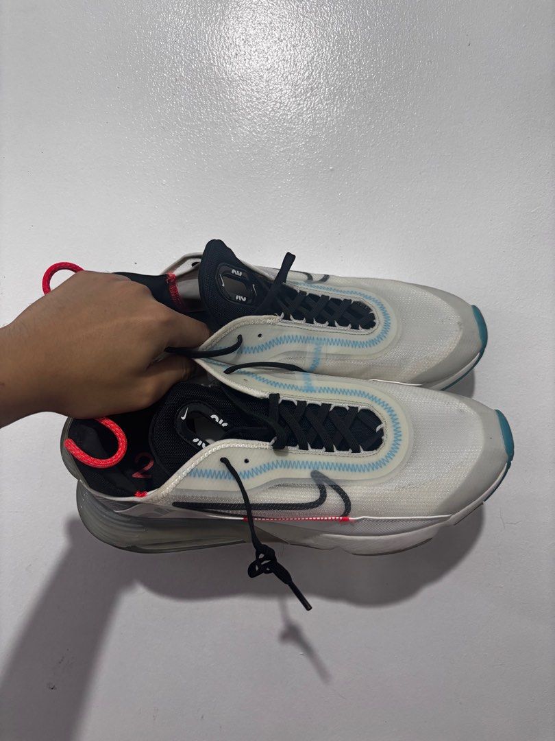 Nike Shoes (2,000 take all) 3pcs (Category: Sneakers) located in Quezon City. Submitted by atelier84 (Listing ID 1384794187, Image 1). Description: Nike Airmax 2090 Pure Platinum Nike Mariah Flyknit Nike Wolf US 12 Fixed price Loc: Manila City From USA RFS: need fundsss.