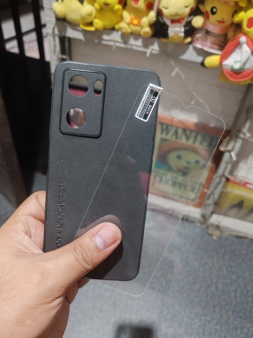 Oppo A57 2022 5G Case & Tempered Glass (Set) (Category: Cases & Sleeves) located in Quezon City. Submitted by blackstar08 (Listing ID 1384734983, Image 1). Description: Oppo A57 2022 Case & Tempered Glass Set Only Bought from Laz Both in good condition Walang basag yung tempered glass No issue sa casing Rfs: Mali yung naipadala Oppo A57 20-16 sana yung order ko Oppo A57 20-22 yung pinadala. 😅.