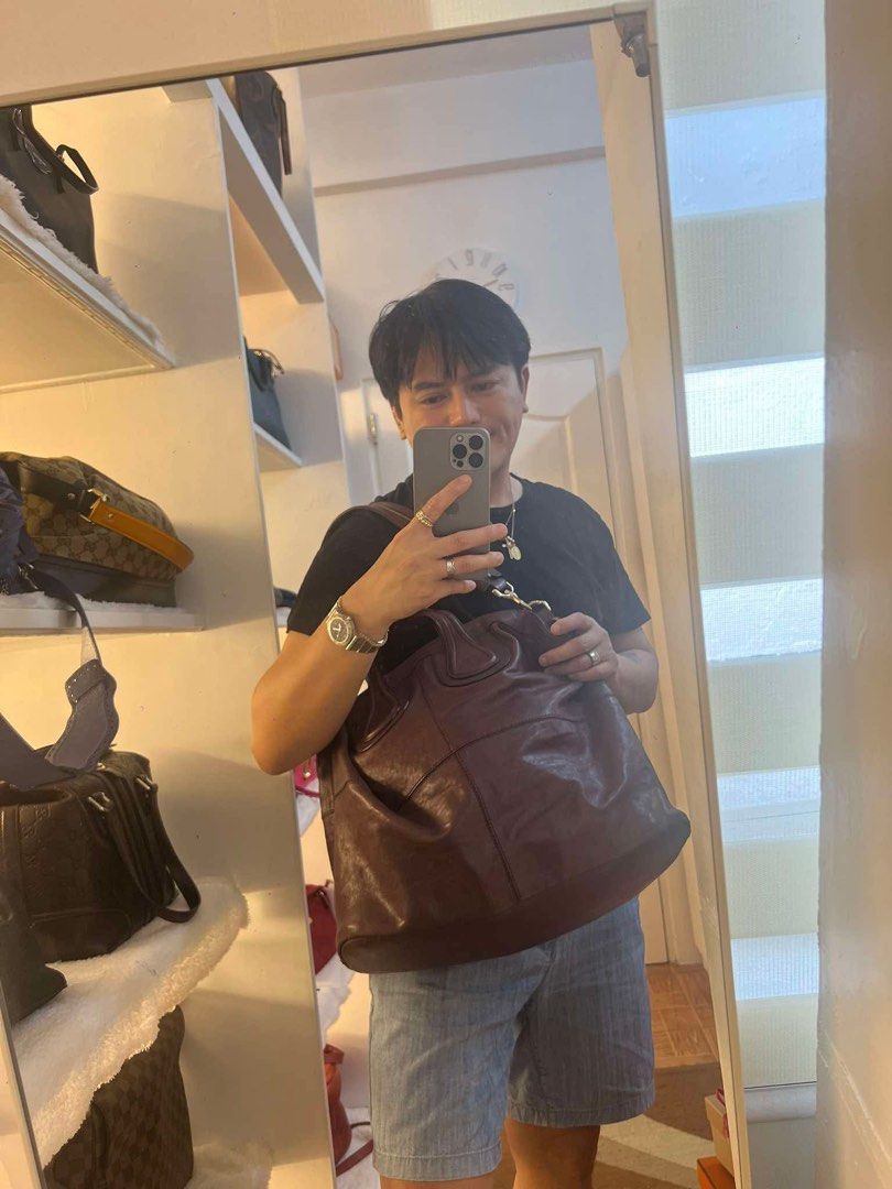 Original Givenchy Nightingale Large (Category: Luxury Bags & Wallets) located in Paranaque City. Submitted by glenjonluxuryfinds2 (Listing ID 1384831811, Image 2). Description: Rank ab Maganda pa po! No inclusion.