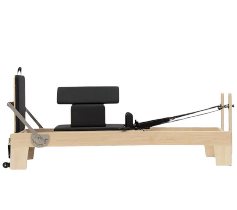 Pilates Reformer Machine - Wood (Studio Grade) (Category: Cardio & Fitness Machines) located in Pasig City. Submitted by boardsmnl (Listing ID 1384688864, Image 1). Description: 𝐏𝐢𝐥𝐚𝐭𝐞𝐬 𝐑𝐞𝐟𝐨𝐫𝐦𝐞𝐫 𝐌𝐚𝐜𝐡𝐢𝐧𝐞 - 𝐖𝐨𝐨𝐝 (𝐒𝐭𝐮𝐝𝐢𝐨 𝐆𝐫𝐚𝐝𝐞) 🧘‍♀️ ₱𝟒𝟓,𝟎𝟎𝟎 🏷️ — Brandnew * Suitable for home use or private training studios * Includes all Accessories * High quality brand wire springs * High-elastic memory foam * PU leather *