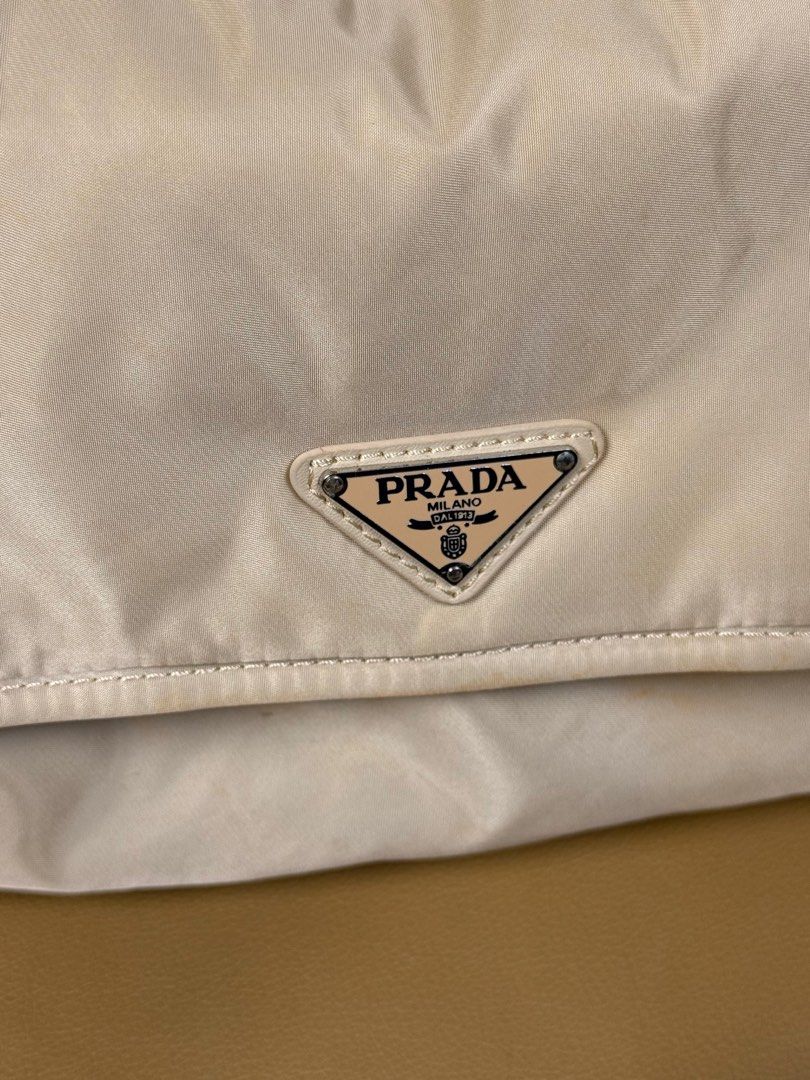 Prada nylon sling bag (Category: Luxury Bags & Wallets) located in Binalonan. Submitted by sheenaluxarchive (Listing ID 1384804858, Image 2). Description: No white tag Self authentication.