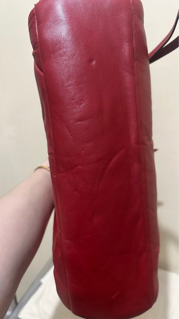 Prada Padded Bowler Bag Nappa Leather (Category: Luxury Bags & Wallets) located in Manila. Submitted by buy.that.bag (Listing ID 1384827460, Image 3). Description: Guaranteed Authentic Bag Only Flaws: Missing keyring otherwise excellent condition MOP: BDO/BPI/Gcash Shipping c/o buyer PIOG.