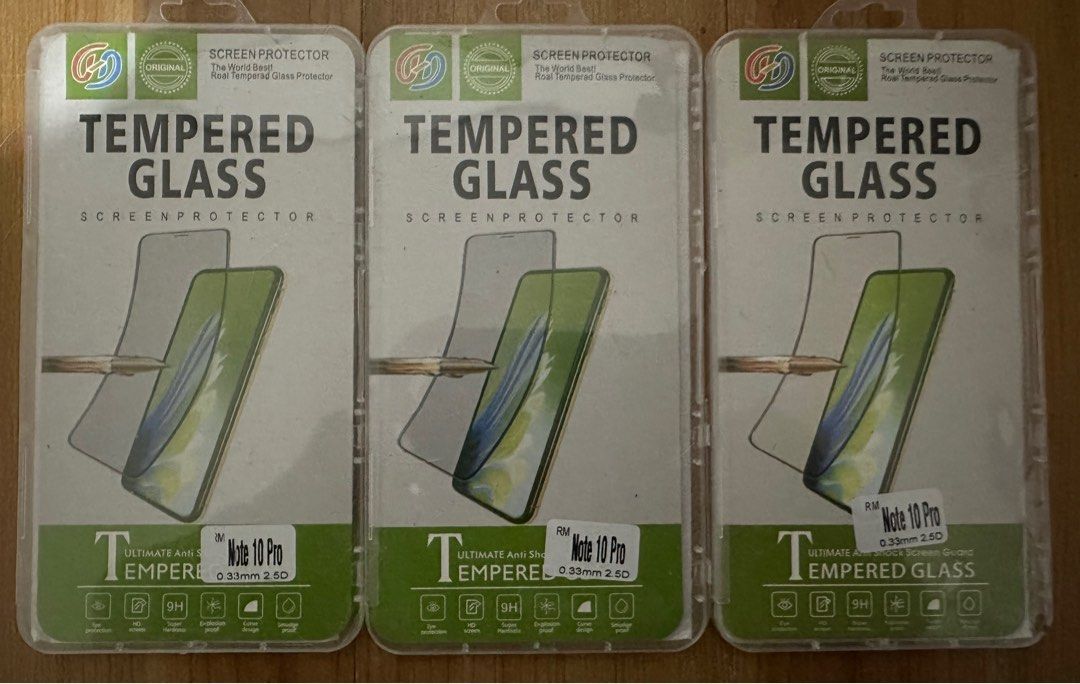 Redmi Note 10 Pro Nillkin Case and Tempered Glass (Category: Cases & Sleeves) located in Quezon City. Submitted by mrpepsiblue (Listing ID 1384821259, Image 2). Description: for Redmi Note 10 Pro 1x Nillkin Hard Case 3x Tempered Glass.