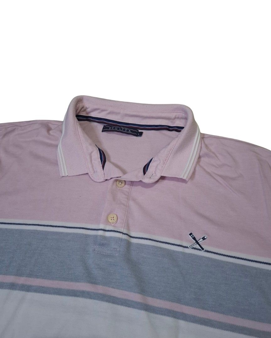 Regatta pink polo shirt (Category: Tshirts & Polo Shirts ) located in Cainta. Submitted by soliven_ (Listing ID 1384661707, Image 2). Description: Regatta pink polo shirt L on tag Measurements (inches): Length 29 Width 20.5 condition: 10/10.