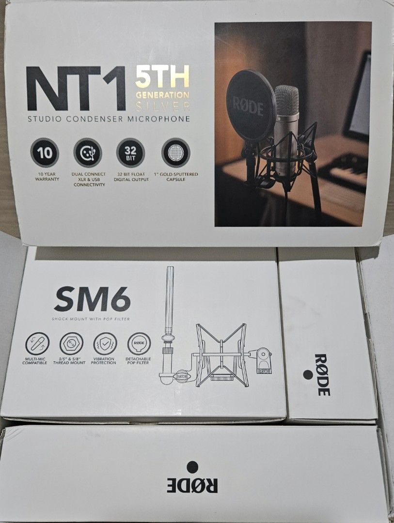 Rode NT1 5th Generation Studio Condenser Microphone63612120400387111